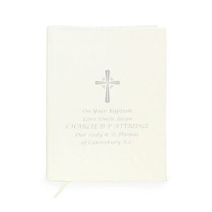 Personalised Silver Companion Holy Bible - Eco-friendly: 2 - Books By Gift Moments
