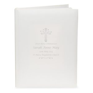 Personalised Silver Cross Traditional Photo Album: 2 - Photo Albums By Gift Moments