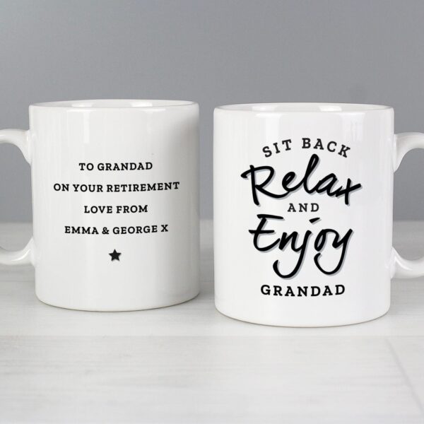 Personalised Sit Back & Relax Mug: 1 - Mugs By Gift Moments