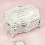 Personalised Small Antique Trinket Box: 1 - Trinket Boxes By Gift Moments