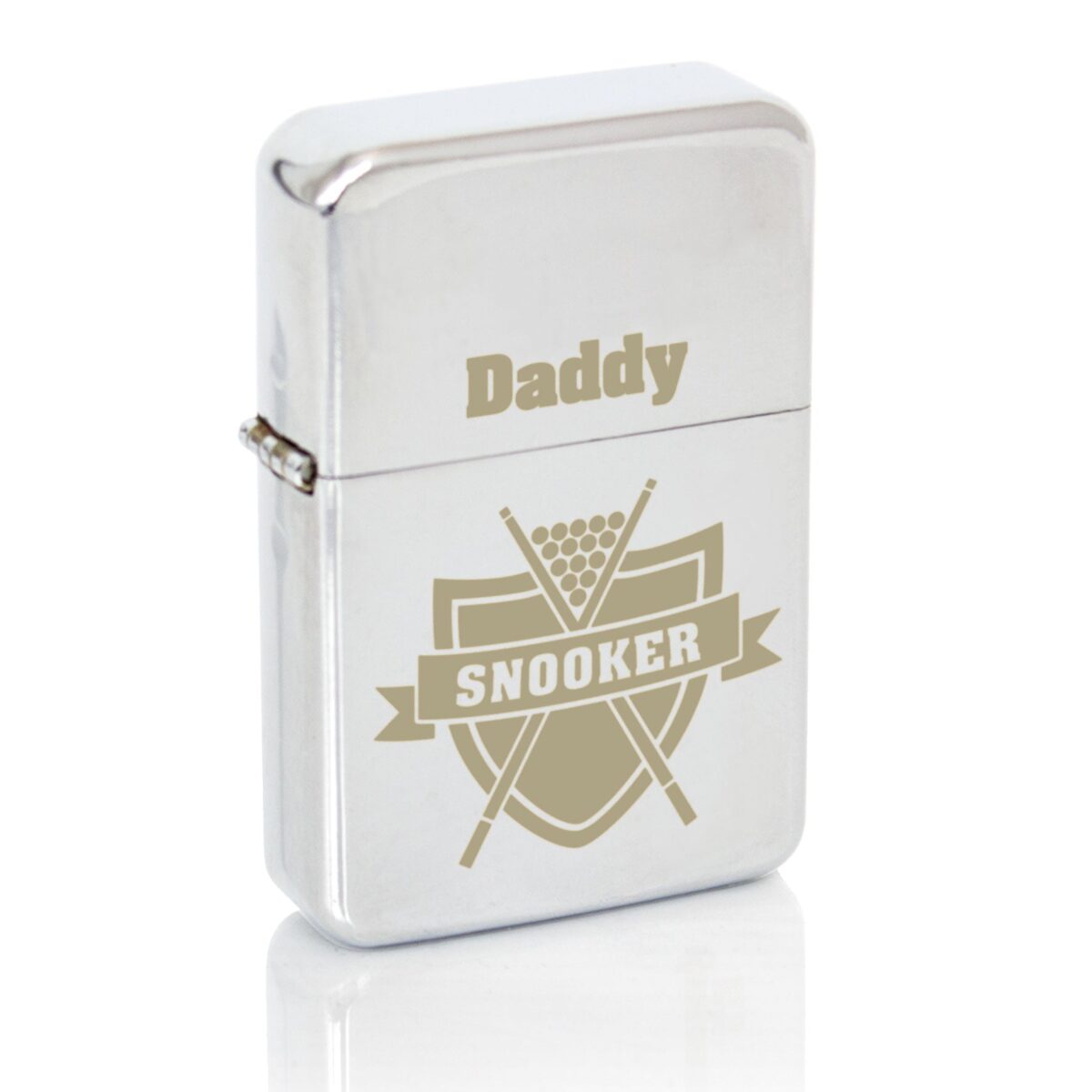 Personalised snooker lighter