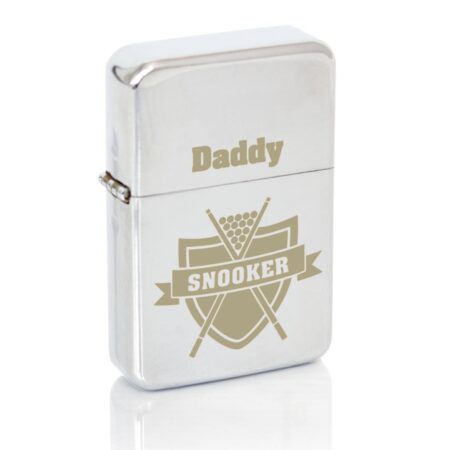 Personalised snooker lighter