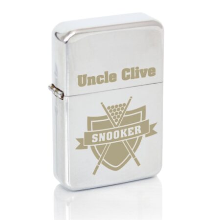 Personalised snooker lighter