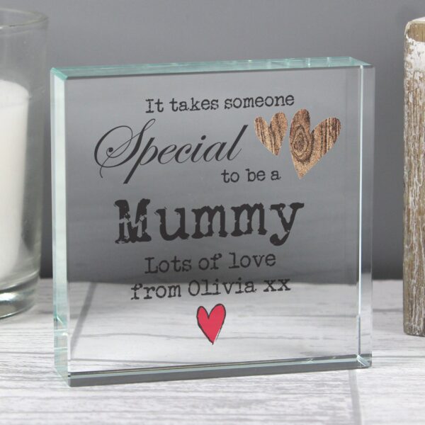 Personalised Someone Special Crystal Token: 1 - Crystal Tokens By Gift Moments