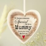 Personalised Someone Special Wooden Heart Shaped Decoration: 1 - Decorations By Gift Moments
