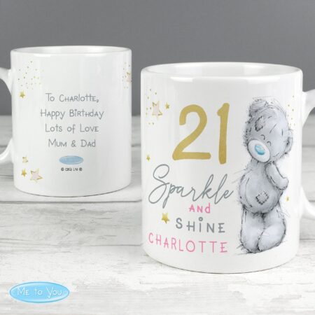 Personalised Me To You Sparkle & Shine Birthday Mug: 4 - Mugs