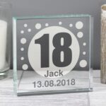 Personalised Spots Age Crystal Token: 1 - Crystal Tokens By Gift Moments