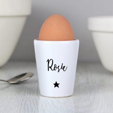 Personalised Star Name Only Egg Cup: 1 - Egg Cups By Gift Moments