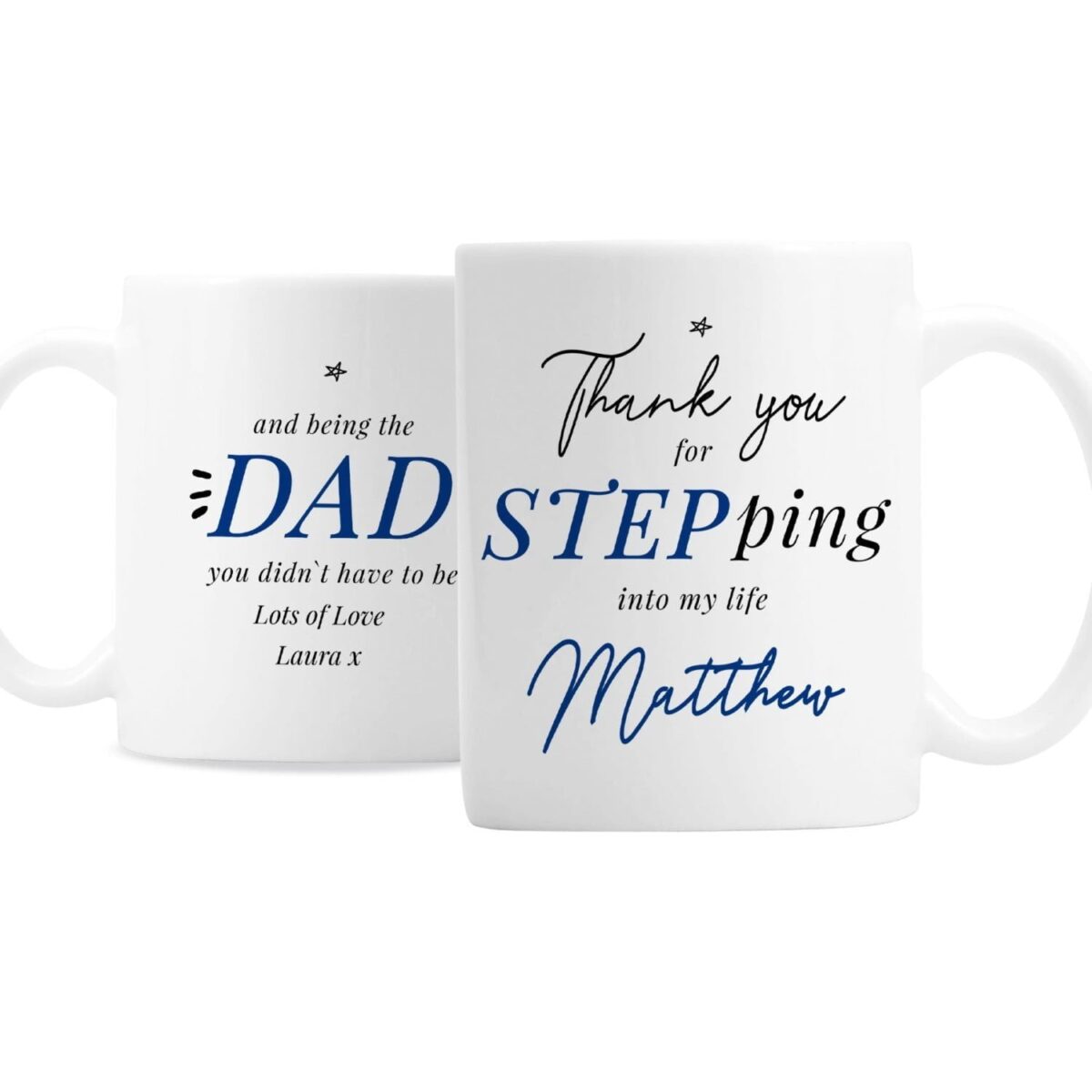 Personalised Step Dad Mug: 4 - Mugs By Gift Moments