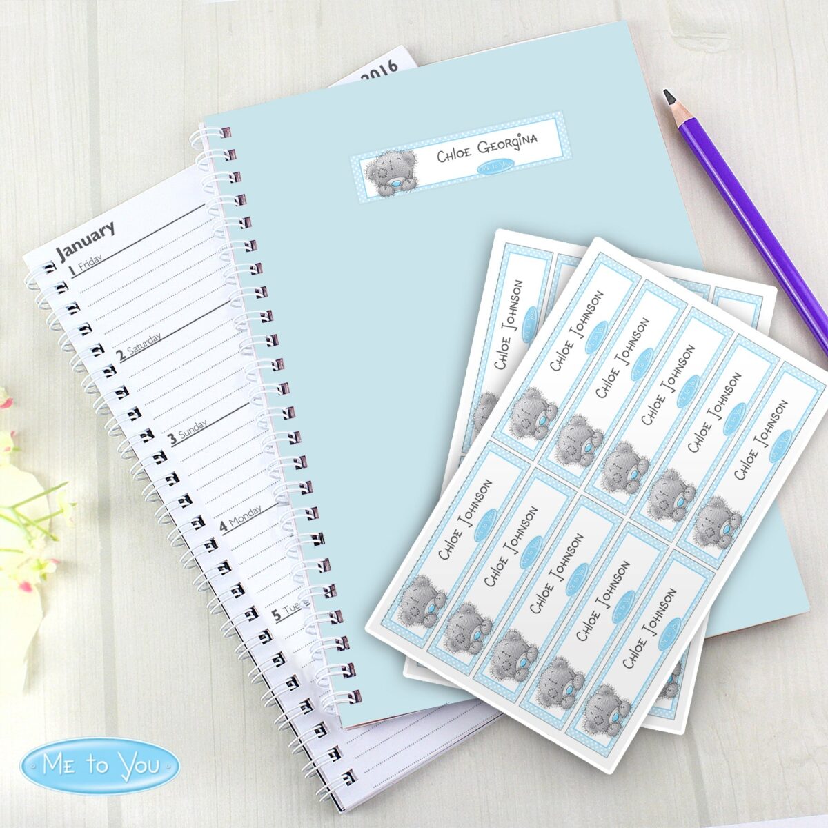 Personalised Me To You Stickers: 1 - Stickers