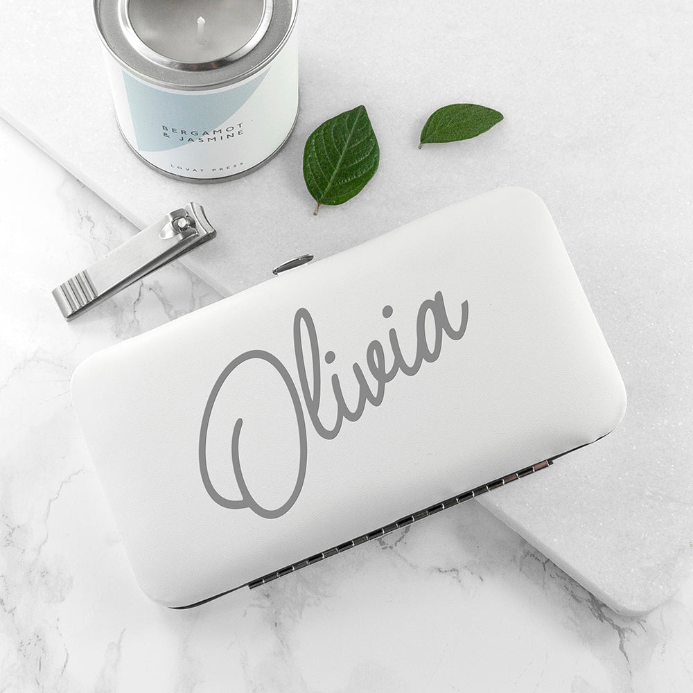 Personalised stylish manicure sets