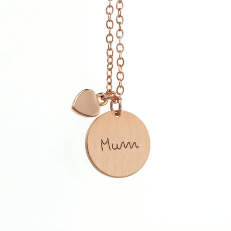 Personalised Summer Style Heart and Disc Necklaces: 7 - Necklaces By Gift Moments