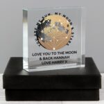 Personalised You Are My Sun My Moon Crystal Token: 1 - Crystal Tokens By Gift Moments