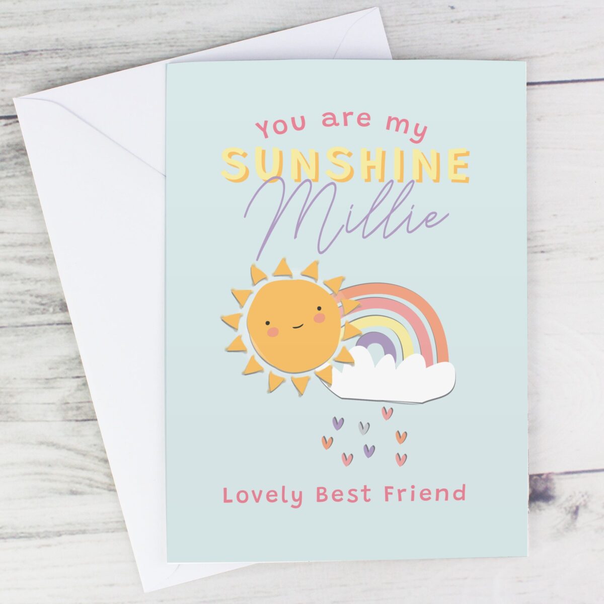 Personalised You Are My Sunshine Card: 6 - Greeting Cards By Gift Moments