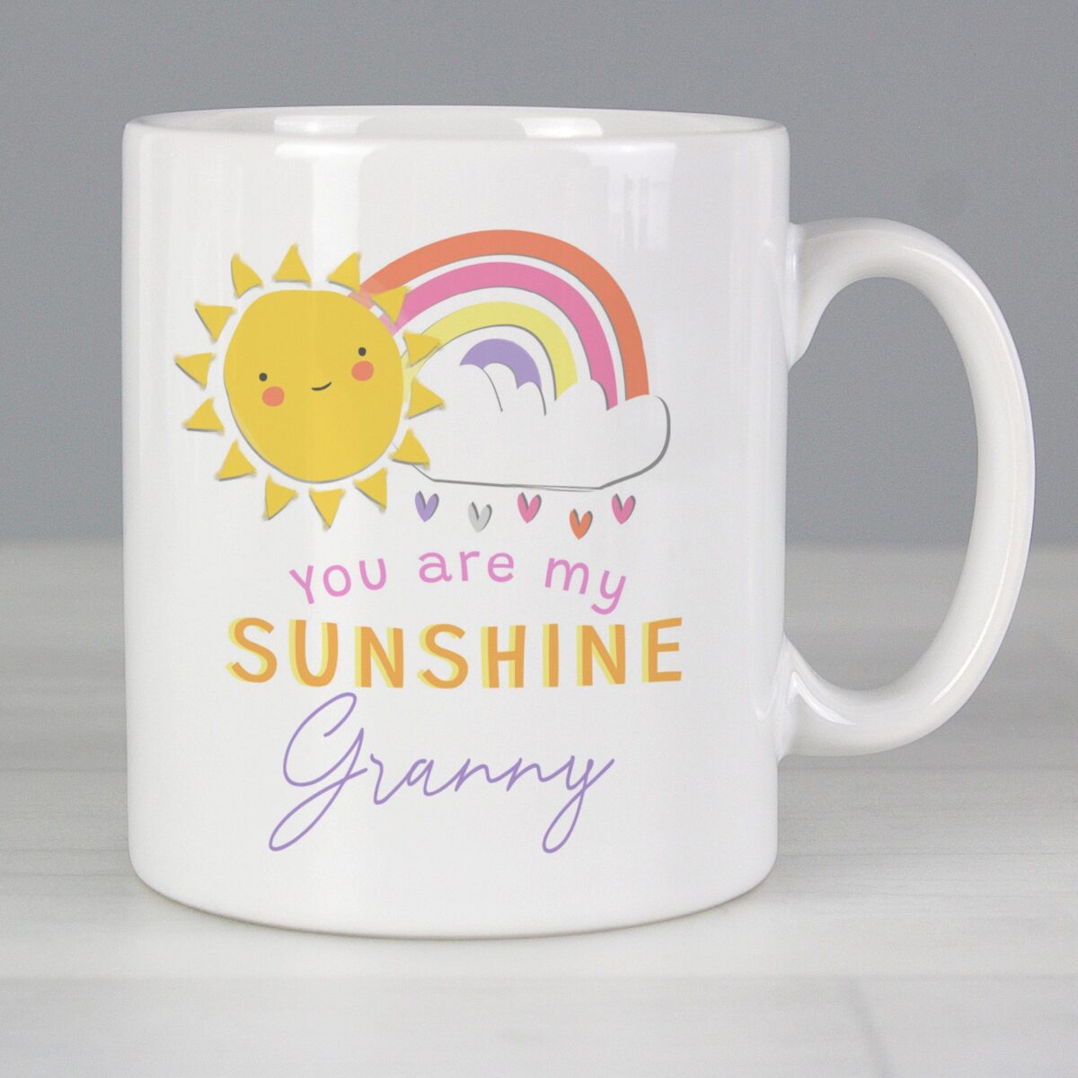 Personalised You Are My Sunshine Mug: 4 - Mugs By Gift Moments