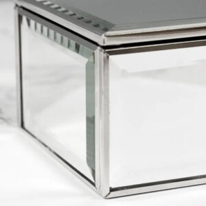 Personalised Swirls & Hearts Mirrored Jewellery Box: 3 - Jewellery Boxes By Gift Moments