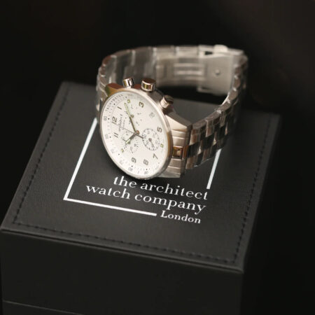 Personalised swiss made mens architect endeavour watch
