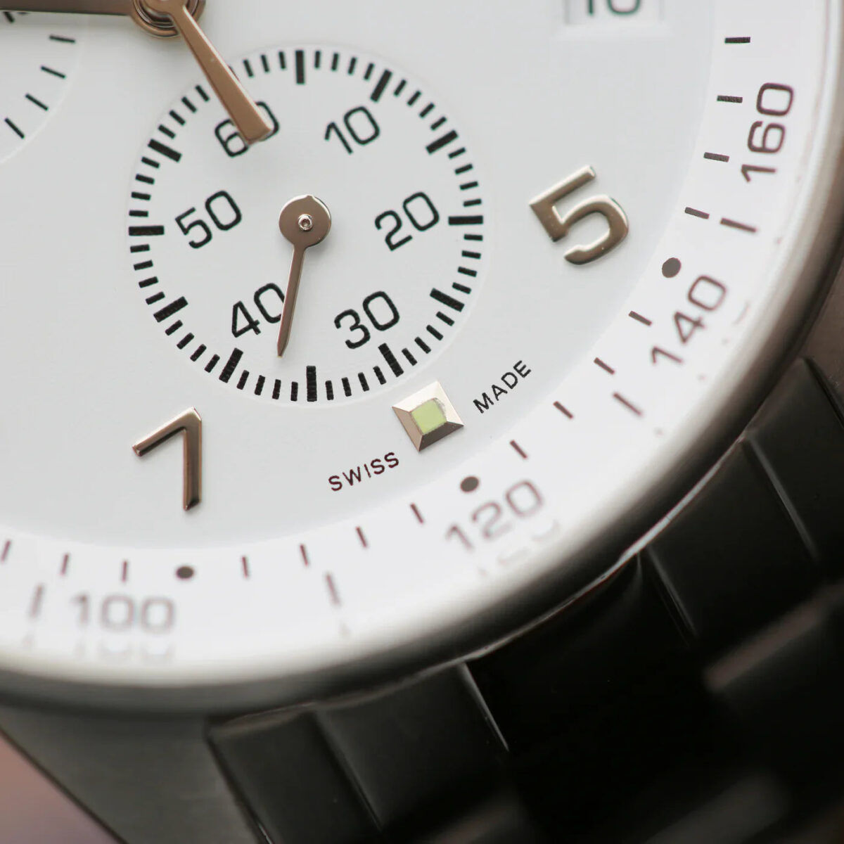 Personalised swiss made mens architect endeavour watch