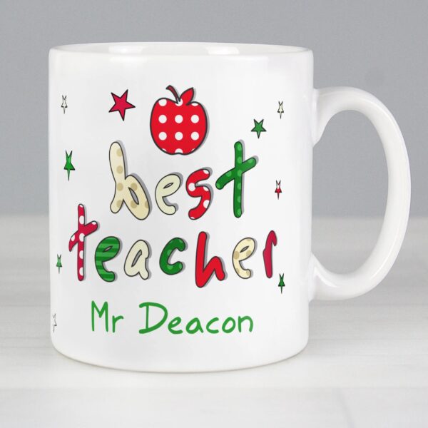 Personalised Teacher Mug: 1 - Mugs By Gift Moments