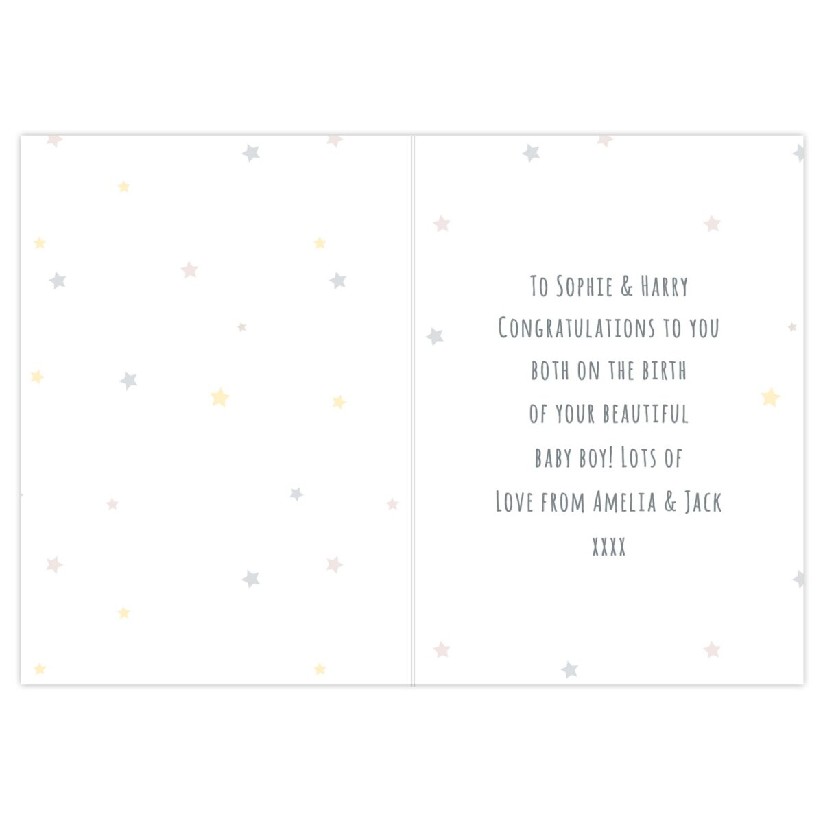 Personalised Teddy & Balloons Card: 4 - Greeting Cards By Gift Moments