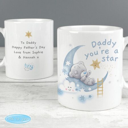 Personalised Tiny Tatty Teddy Daddy You’re A Star Mug: 1 - Mugs
