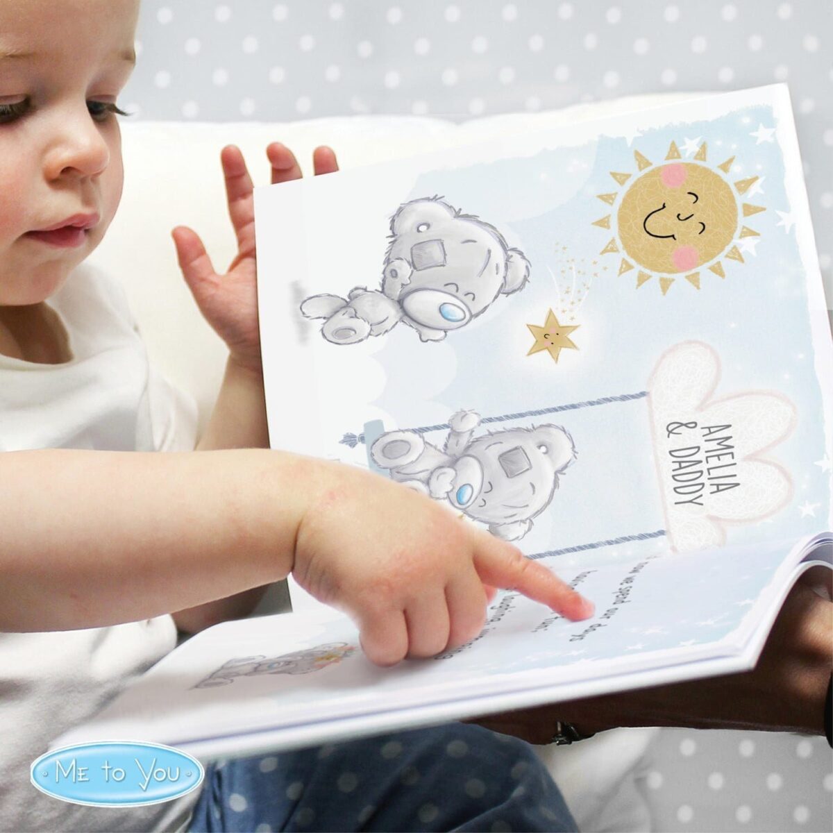 Personalised Tiny Tatty Teddy Daddy You’re A Star Poem Book: 2 - Books