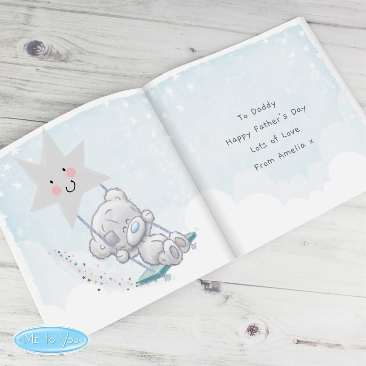 Personalised Tiny Tatty Teddy Daddy You’re A Star Poem Book: 5 - Books