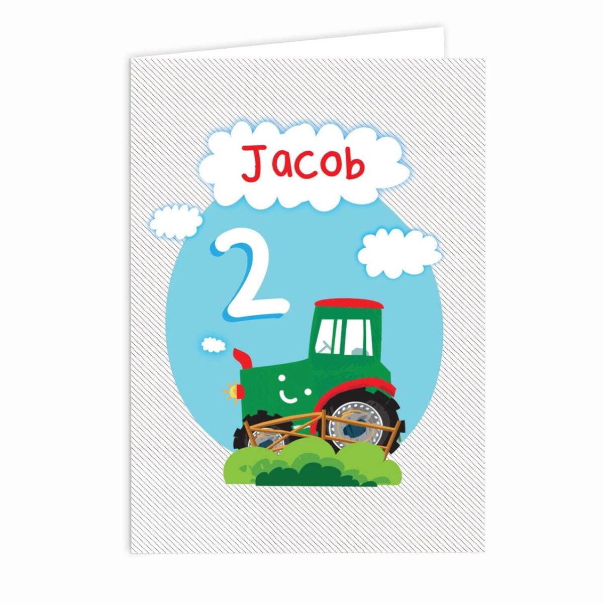 Personalised Tractor Birthday Card: 3 - Greeting Cards By Gift Moments