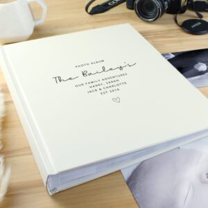 Personalised Traditional Photo Album: 4 - Photo Albums By Gift Moments