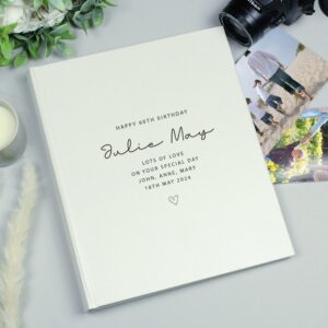 Personalised Traditional Photo Album: 9 - Photo Albums By Gift Moments