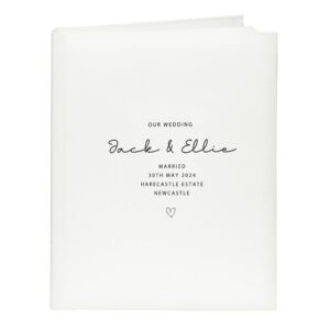 Personalised Traditional Photo Album: 5 - Photo Albums By Gift Moments
