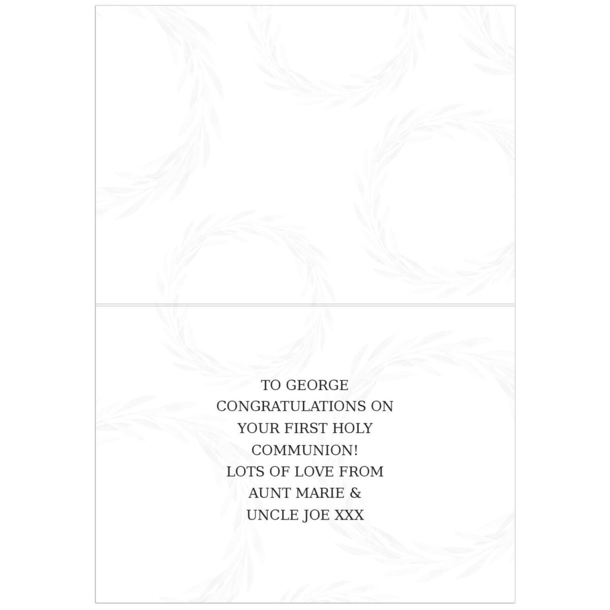 Personalised Truly Blessed First Holy Communion Card: 4 - Greeting Cards By Gift Moments