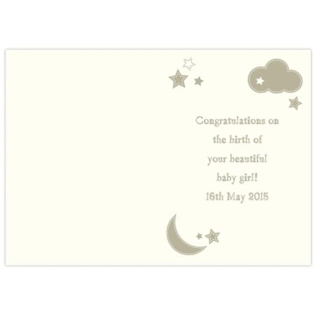 Personalised Twinkle Twinkle Card: 2 - Greeting Cards By Gift Moments