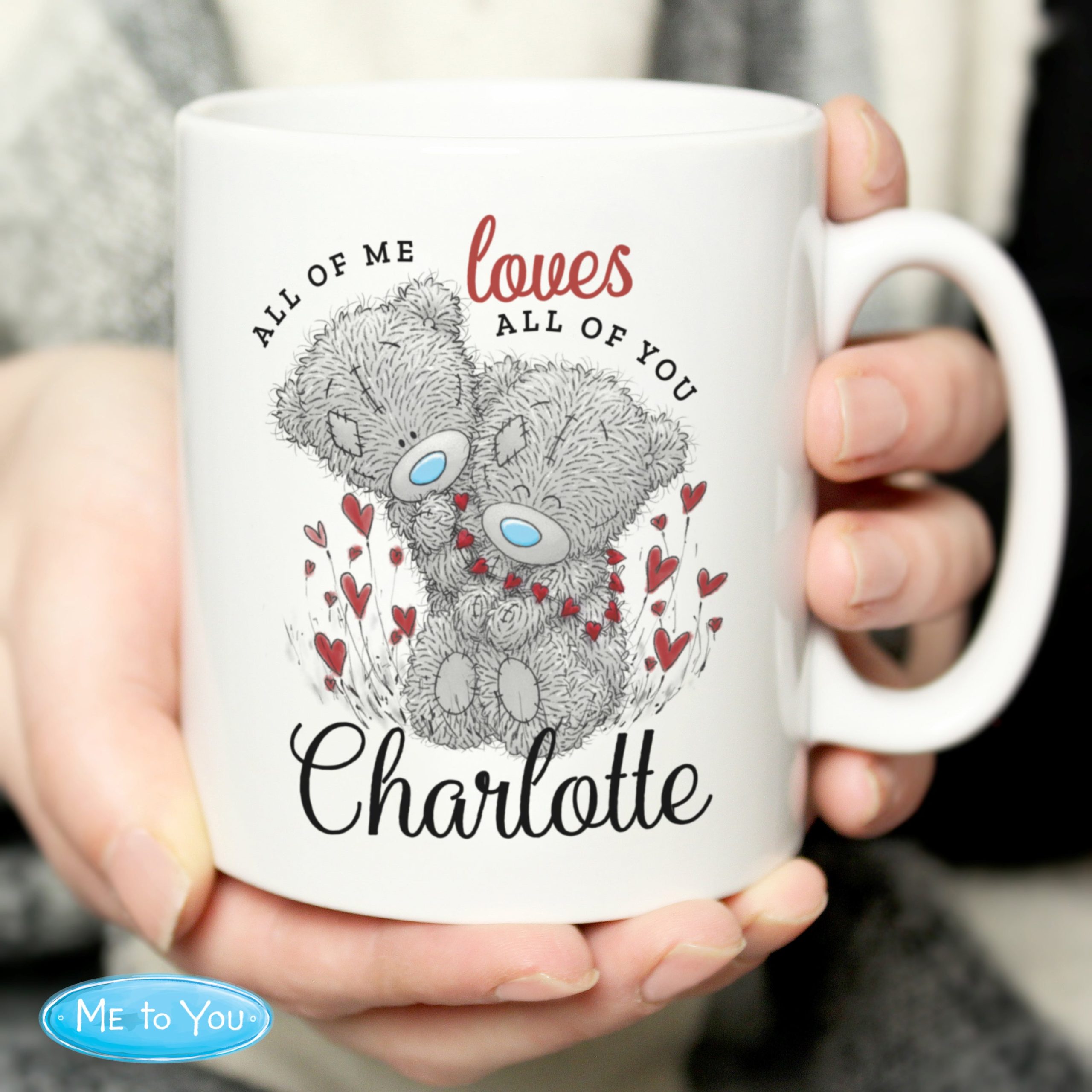 Personalised valentine mug
