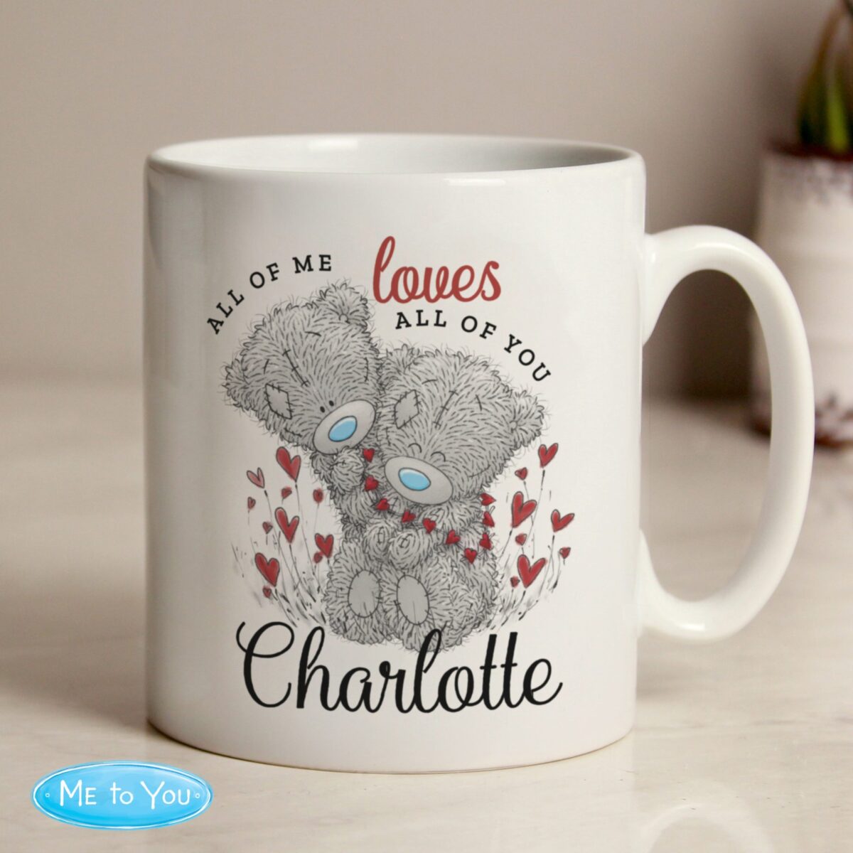 Personalised valentine mug