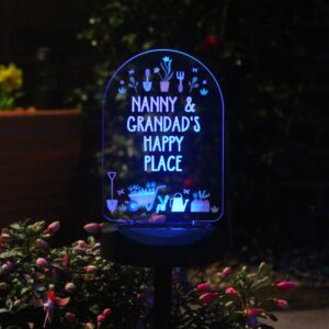 Personalised Vegetable Patch Outdoor Solar Light: 7 - Solar Lights By Gift Moments