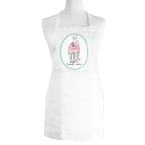 Personalised Vintage Pastel Cupcake Childrens Apron: 2 - Aprons By Gift Moments