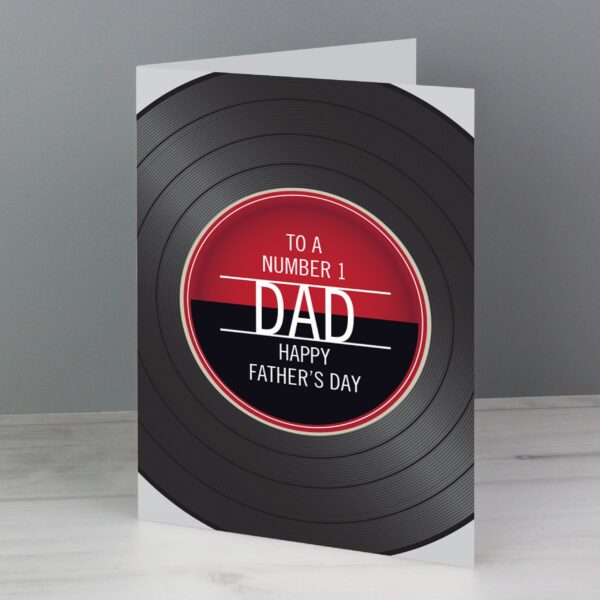 Personalised Vintage Record Card: 2 - Greeting Cards By Gift Moments