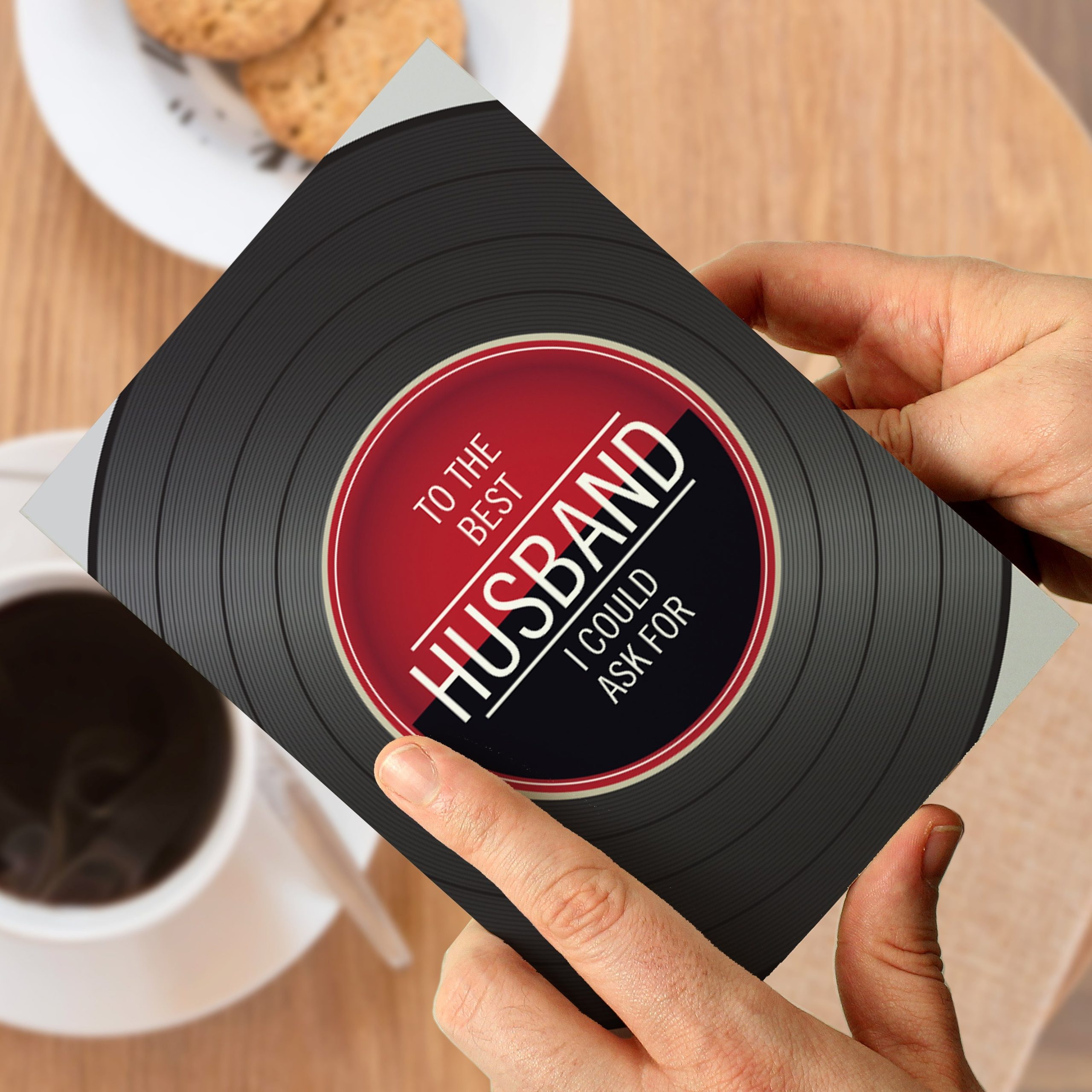 Personalised Vintage Record Card: 1 - Greeting Cards By Gift Moments