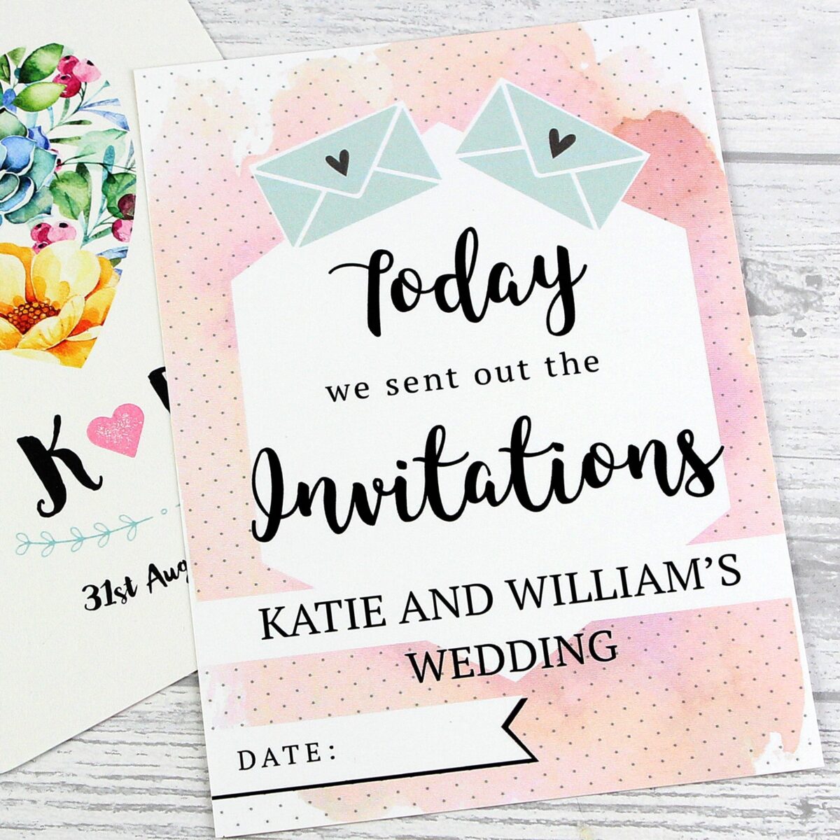Personalised Wedding Cards For Milestone Moments: 3 - Keepsakes By Gift Moments