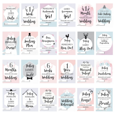 Personalised Wedding Cards For Milestone Moments: 4 - Keepsakes By Gift Moments
