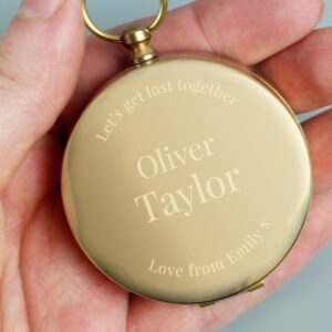 Personalised Wedding Compass: 5 - Compasses By Gift Moments