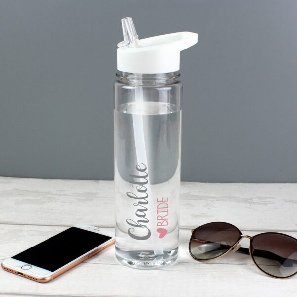 Personalised Wedding Party Water Bottle: 2 - Water Bottles By Gift Moments