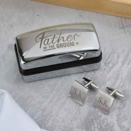 Personalised Wedding Role Cufflinks & Box Sets: 10 - Cufflinks & Tie Slides By Gift Moments