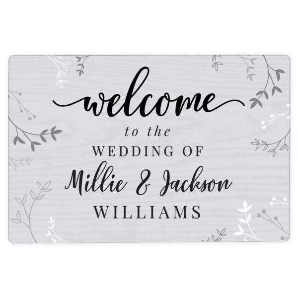 Personalised Welcome Metal Sign: 2 - Signs & Plaques By Gift Moments