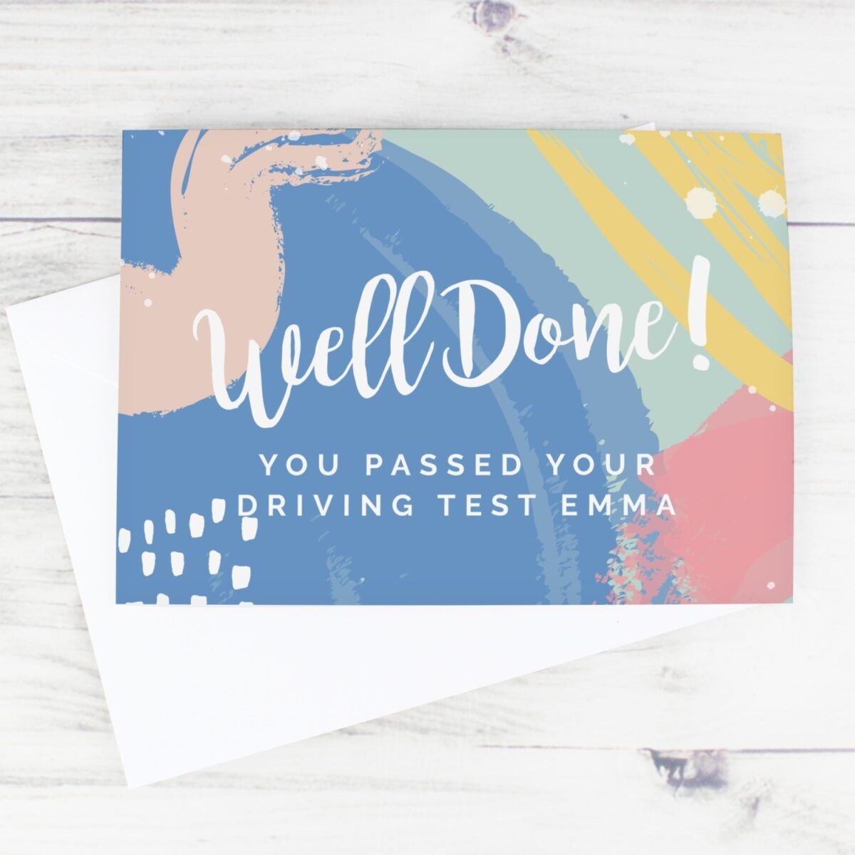 Personalised Well Done! Card: 3 - Greeting Cards By Gift Moments