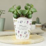 Personalised Wild Flowers Plant Pot: 1 - Pots & Planters By Gift Moments
