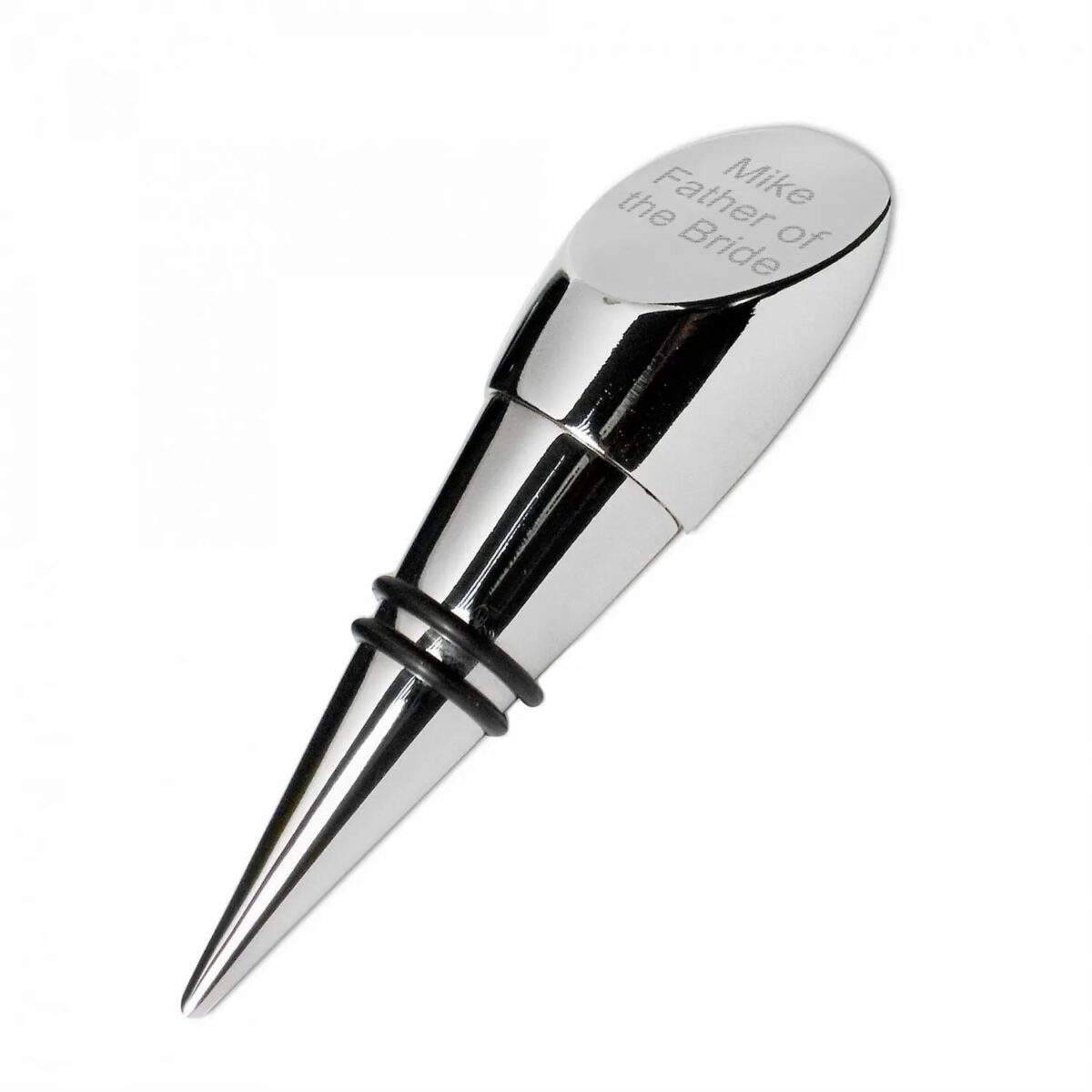 Personalised wine stopper