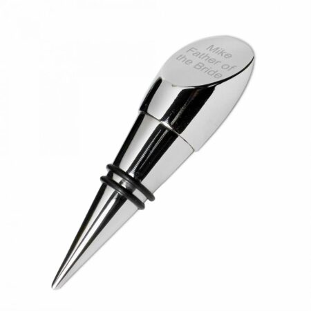 Personalised wine stopper