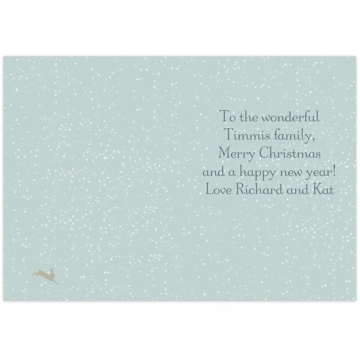 Personalised A Winter’s Night Card: 2 - Greeting Cards By Gift Moments